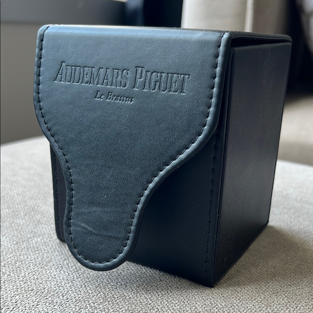 Audemars Piguet Black Leather Watch Box